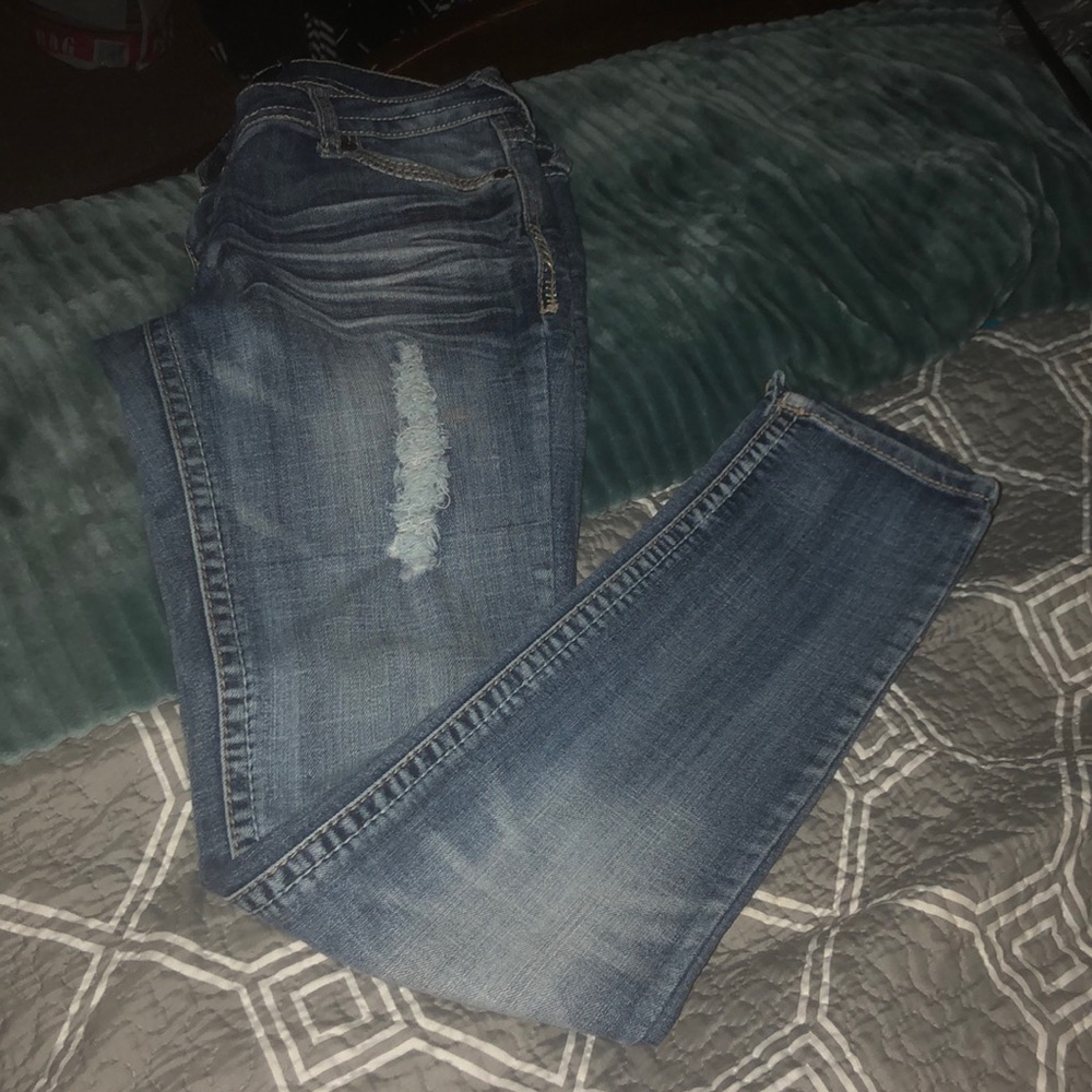 Twenty-one Black Jeans